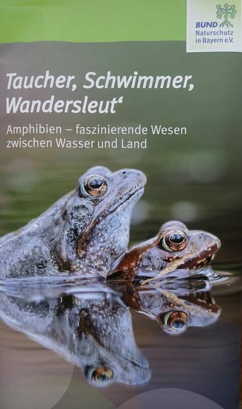 Wanderausstellung "Amphibien" des BUND Naturschutz Bayern