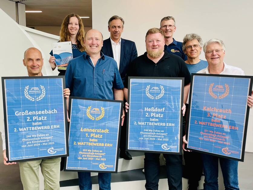 Siegerehrung des 2. Wattbewerb ERH am 25.06.25
