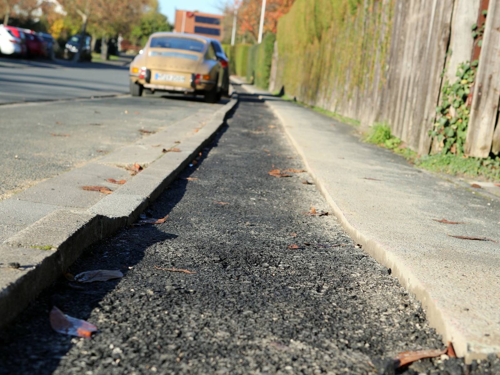 Glasfaserausbau - Gehsteige werden bis 17. Dezember wieder verschlossen