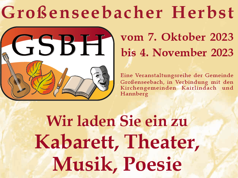 Großenseebacher Herbst 2023 - Promo