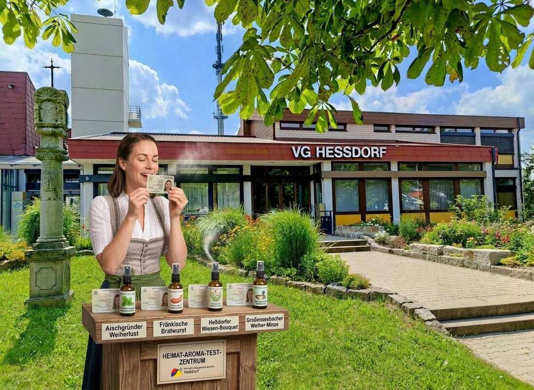 Pilotprojekt der VG Heßdorf: Personalausweis mit Duftbeschichtung