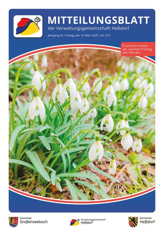 Mitteilungsblatt März 2025 - Titelbild