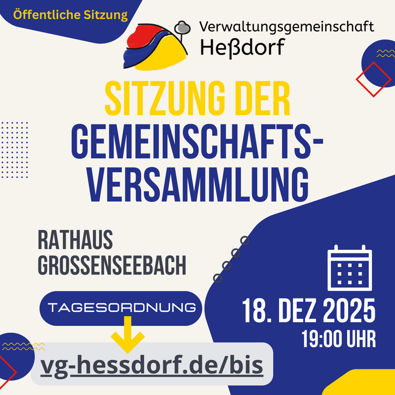 Sitzung Gemeinschaftsversammlung GSB 18.12.2025