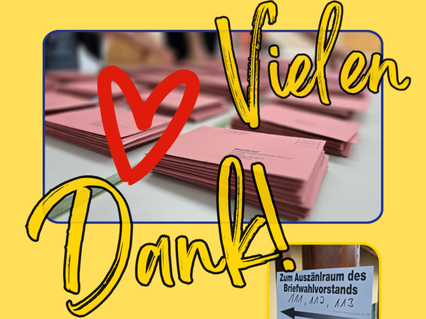 Dank an Wahlhelfer - Stichwahl Landrat 2026