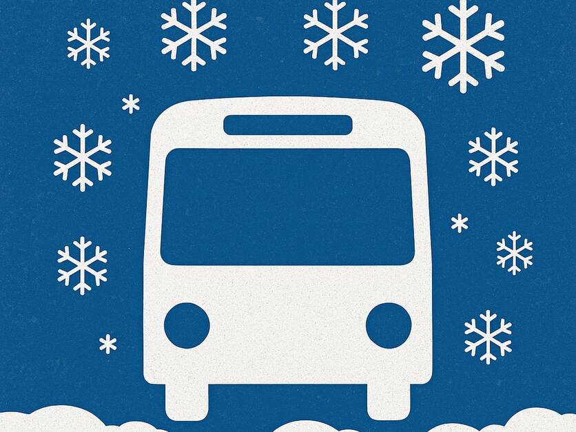 Im ÖPNV kommt es aufgrund von den Witterungsverhältnissen zu Einschränkungen