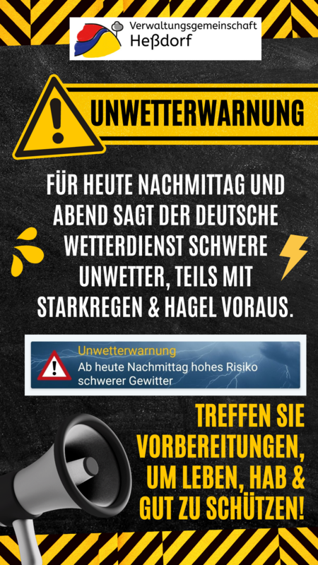 Unwetterwarnung 22.06.23