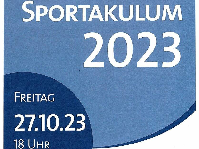 Sportakulum 2023 - Plakat
