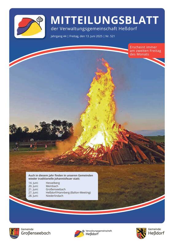 Mitteilungsblatt Juni 2025 - Titelbild
