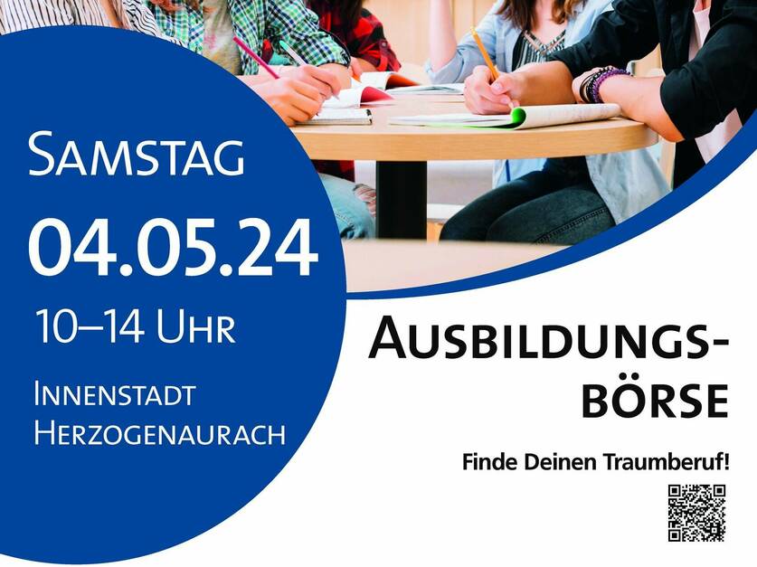 Ausbildungsbörse ERH 2024 - Plakat