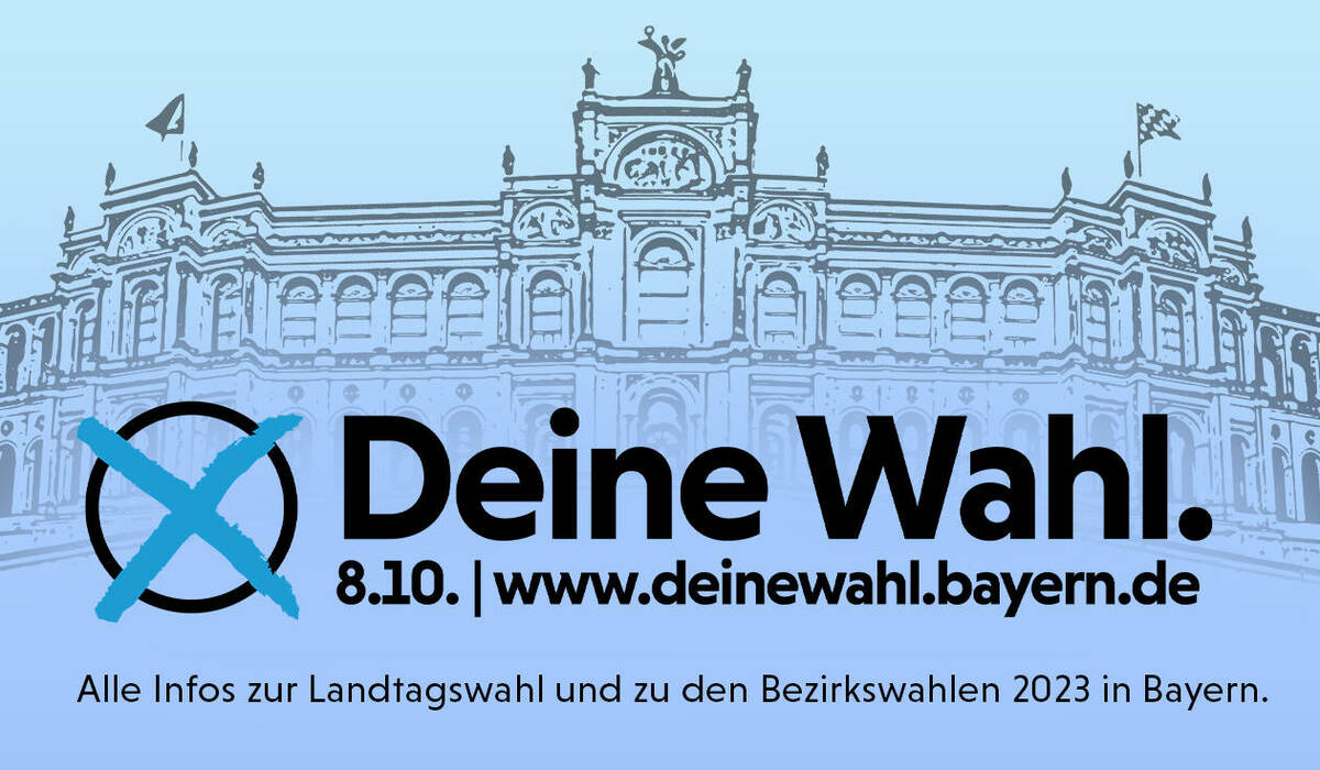 Bayerische Landtagswahl und Bezirkswahlen 2023