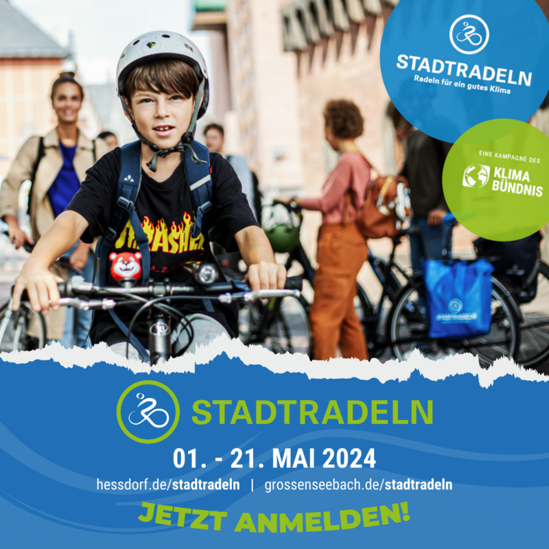 Stadtradeln 2024 - Jetzt für Heßdorf und Großenseebach anmelden!