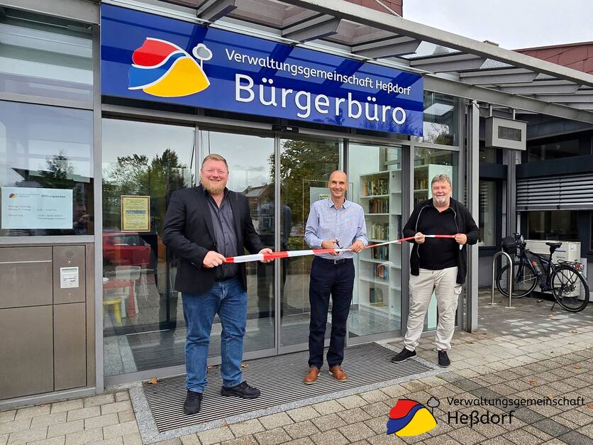 Eröffnung Neues Bürgerbüro der VG Heßdorf