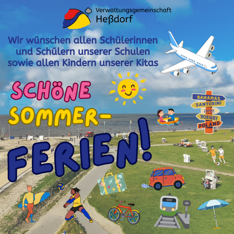 Schöne Sommerferien 2024