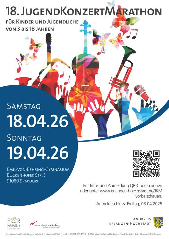 18. Jugendkonzertmarathon 18./19.04.2026
