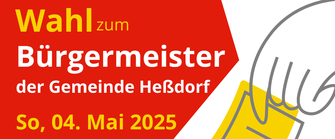 Bürgermeisterwahl 04.05.2025 - Wahltermin festgelegt