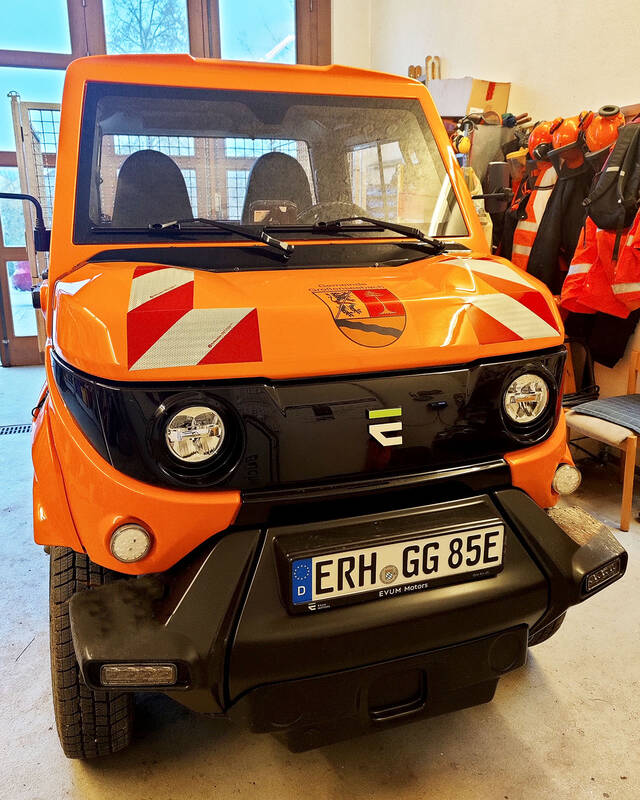 Bauhof Großenseebach Elektro-Fahrzeug