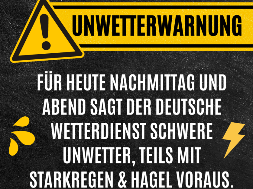 Unwetterwarnung 22.06.23