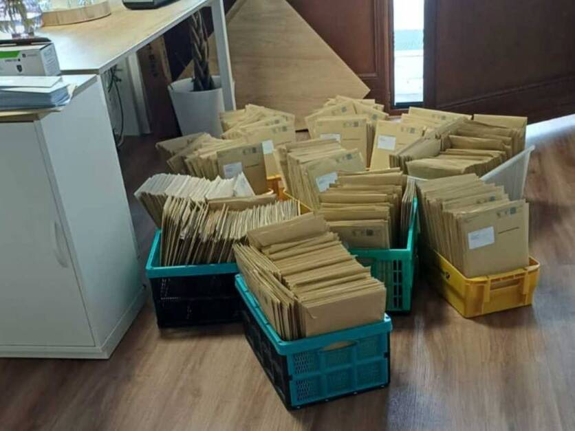 Kommunalwahl 2026 - Versandte Briefwahlunterlagen