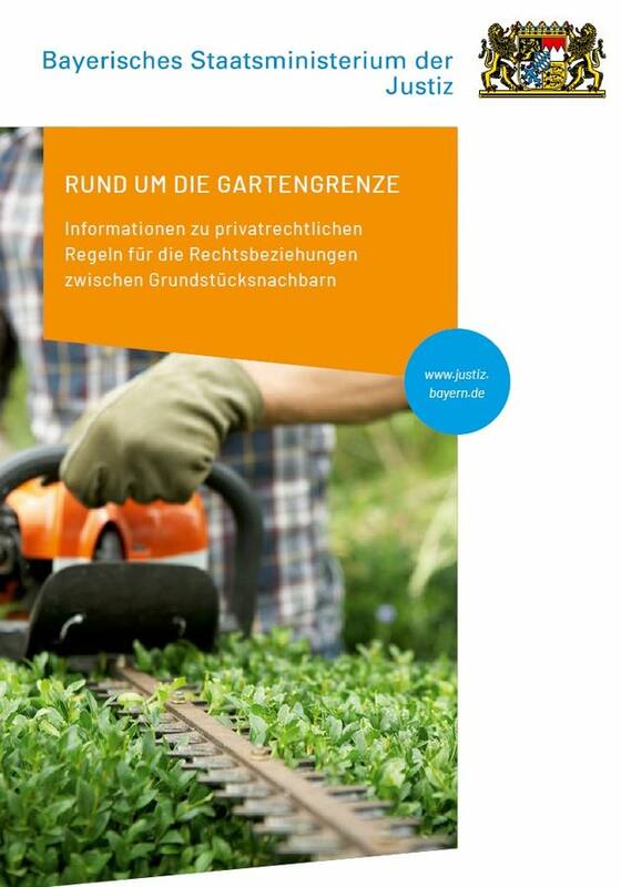 Broschüre "Rund um die Gartengrenze" - Titelbild