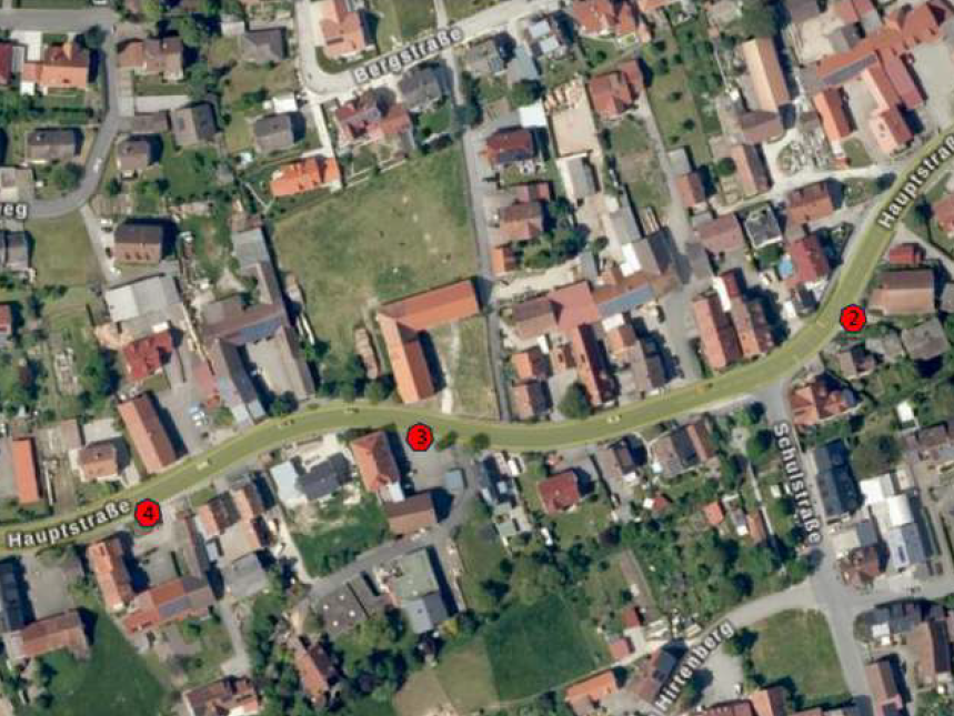 Einschränkungen am Gehweg in der Hauptstraße in Großenseebach vom 27.08. bis 02.09.23