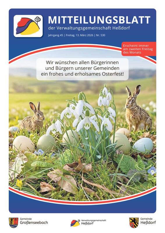 Mitteilungsblatt März 2026 - Titelbild