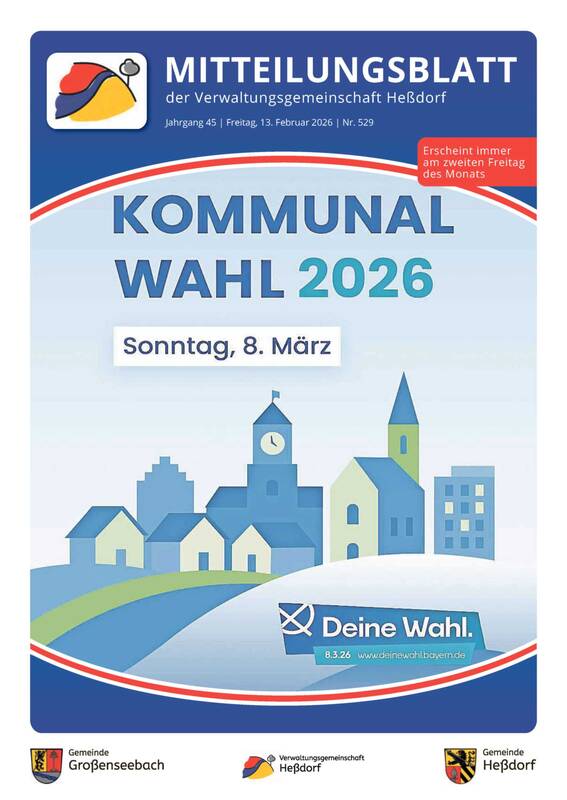 Mitteilungsblatt Februar 2026 - Titelbild