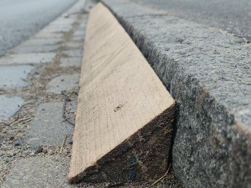 Private Auffahrrampe im öffentlichen Verkehrsraum