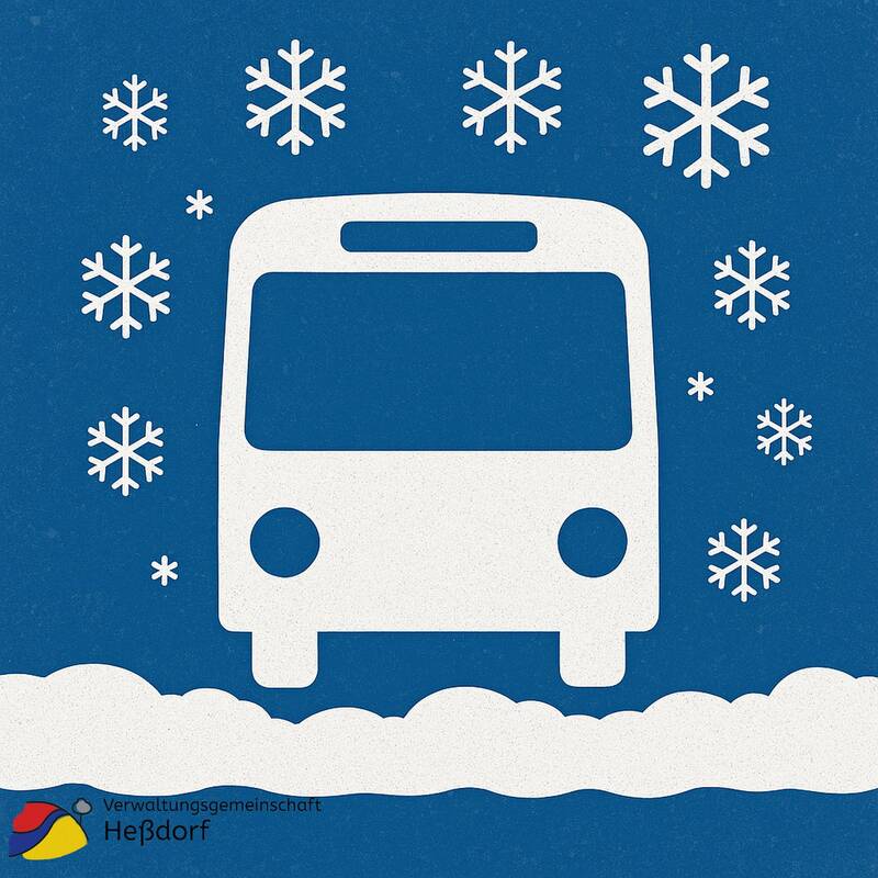 Im ÖPNV kommt es aufgrund von den Witterungsverhältnissen zu Einschränkungen