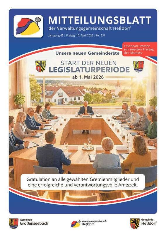 Mitteilungsblatt April 2026 - Titelbild