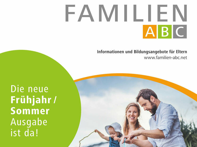 Familien ABC - Eltern wissen mehr - Frühjahr/Sommer 2024 - Plakat