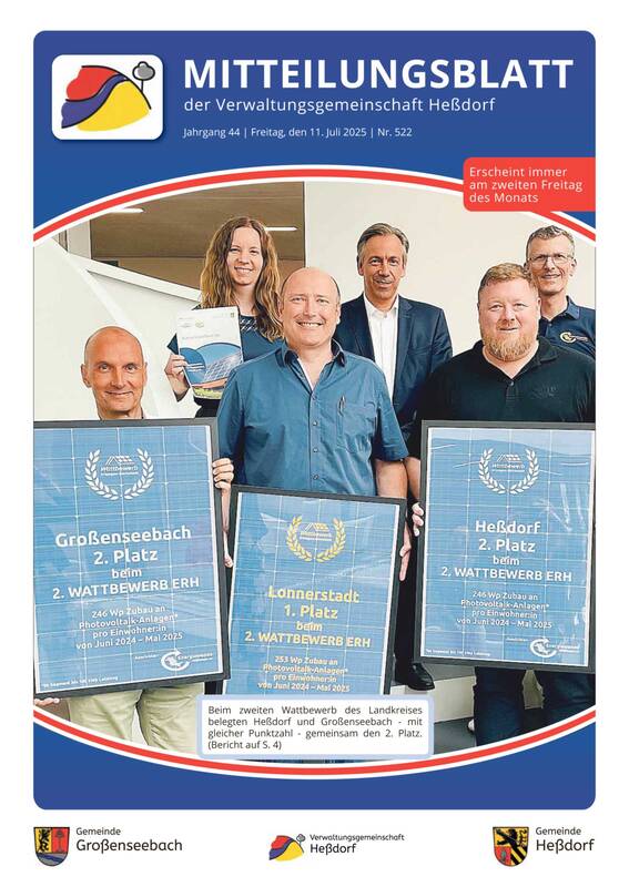 Mitteilungsblatt Juli 2025 - Titelbild