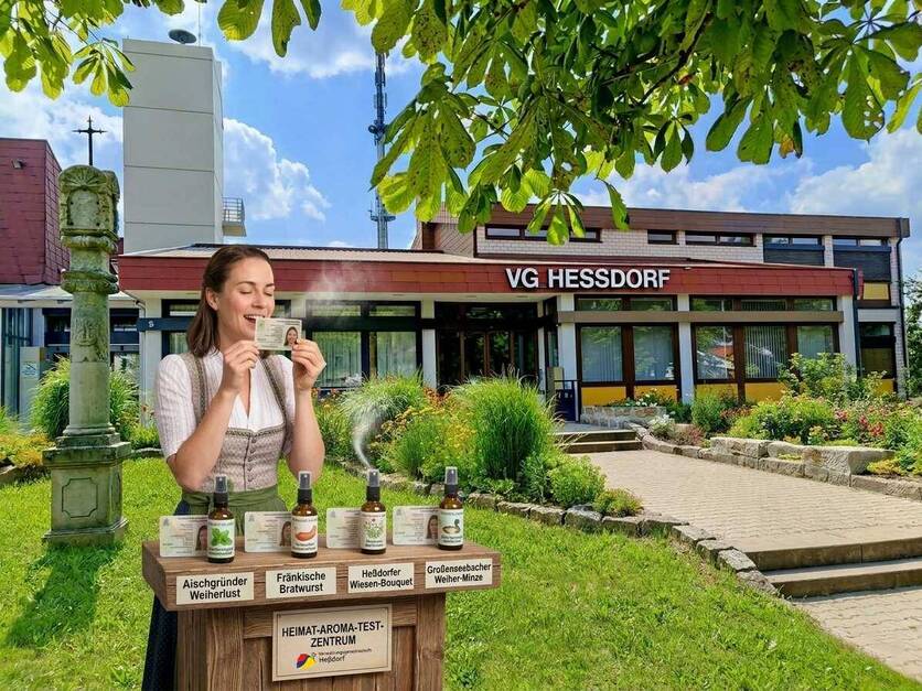 Pilotprojekt der VG Heßdorf: Personalausweis mit Duftbeschichtung