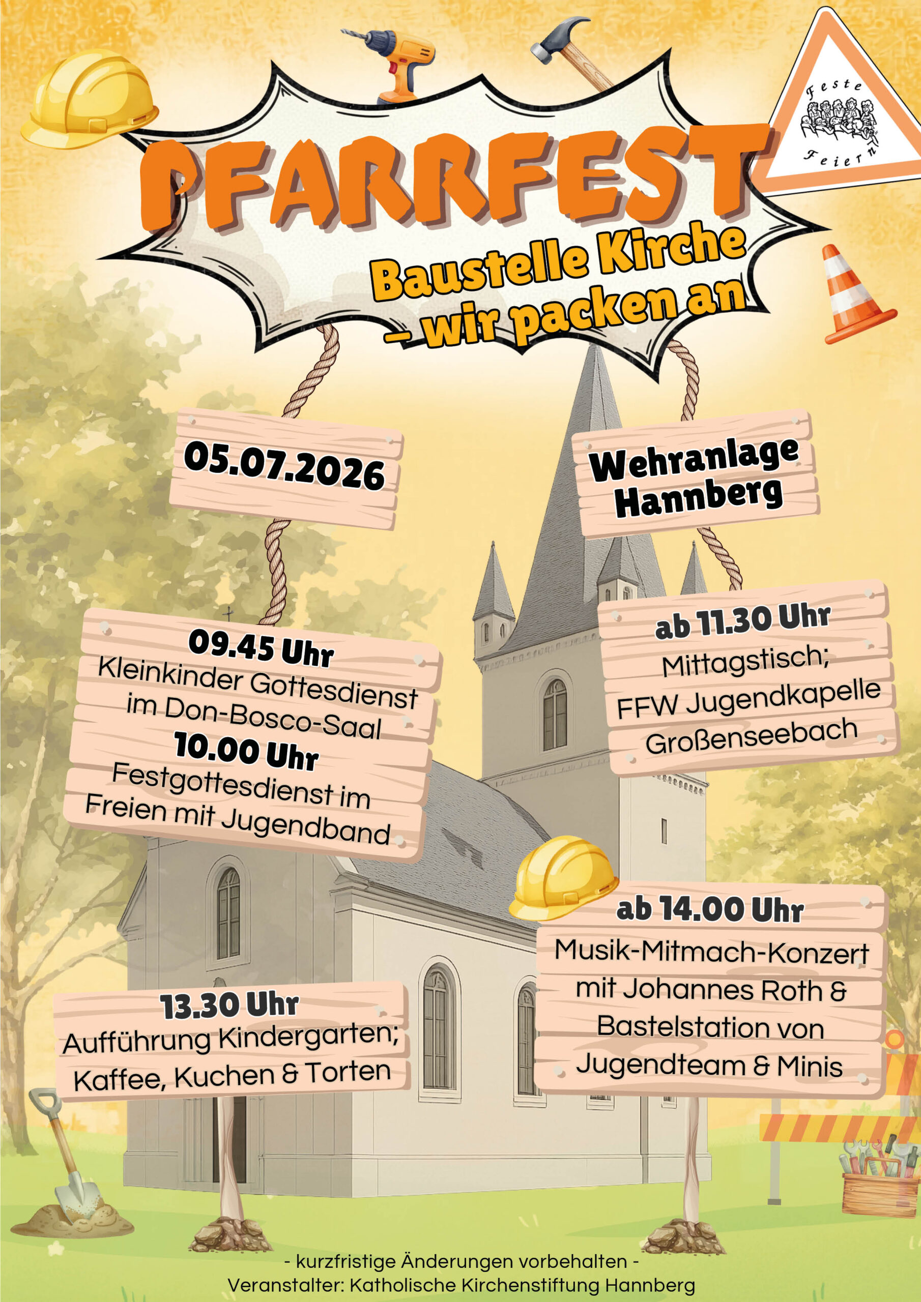 20260705 Pfarrfest Plakat
