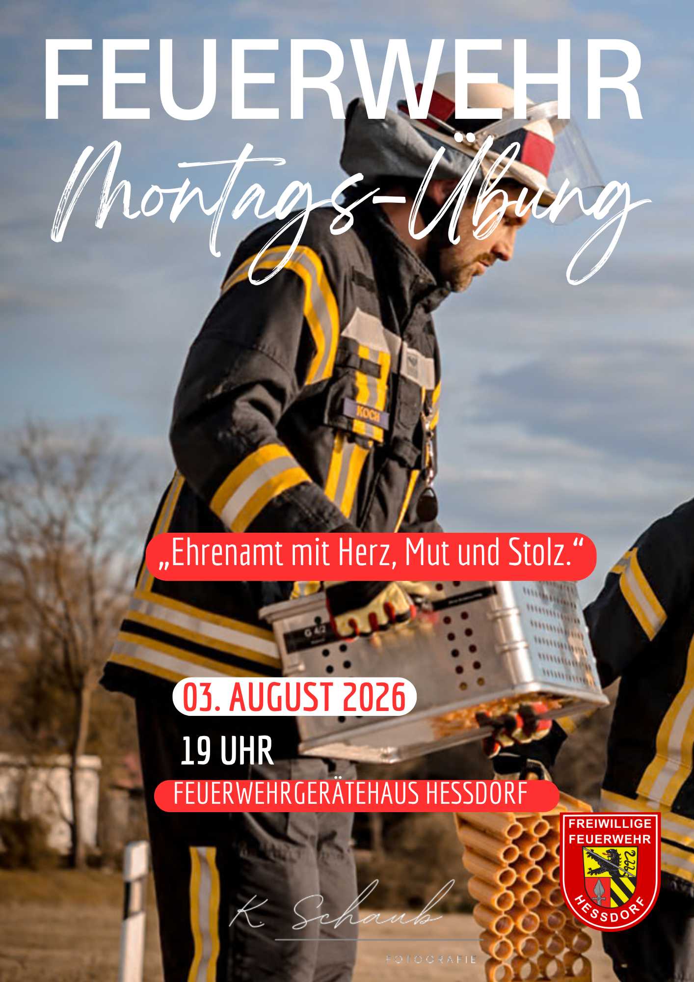 Montagsübung FFW Heßdorf 03.08.2026