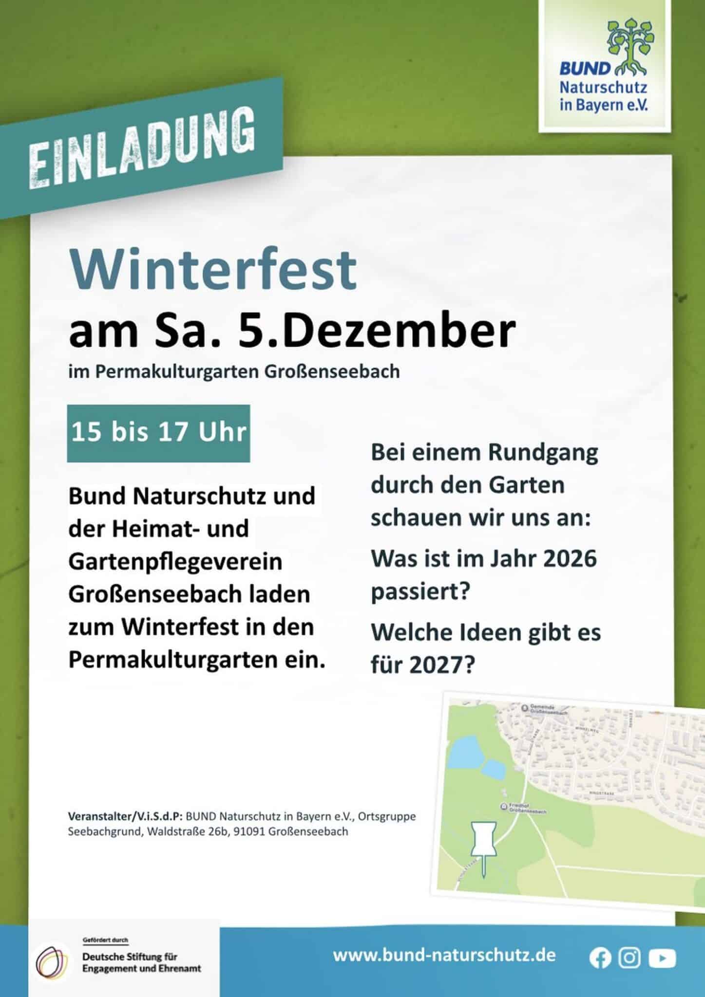 Winterfest HGV & Bund Naturschutz 2026
