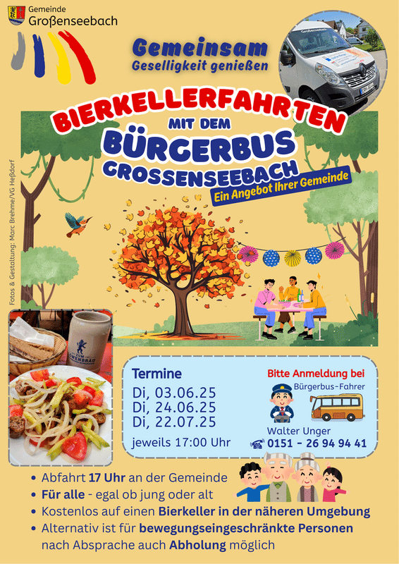 bierkellerfahrten Bürgerbus GSB Sommer 2025-566x800