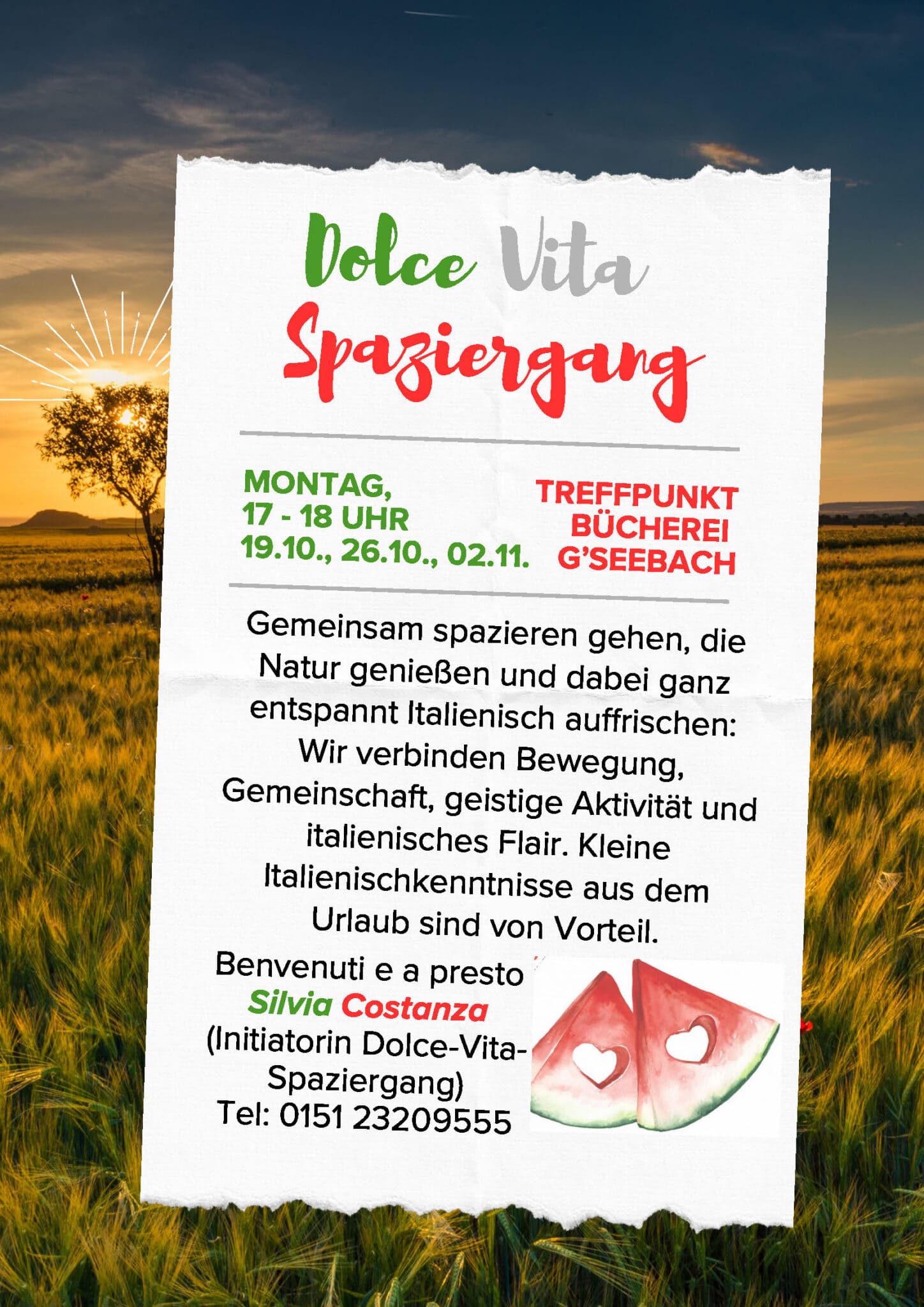 Dolce-Vita-Spaziergang 26.10.2026